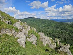 Pohľad na TML, horný okraj.