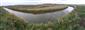 Pohľad na časť TML Žitavský luh, východný meander, biotop Lutra lutra, foto: 13.10.2024 J.Lengyel.