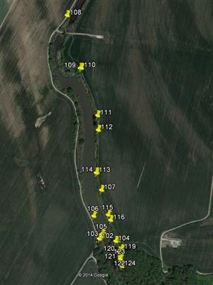Distribúcia pobytových znakov