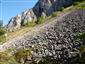 Nespevnené karbonátové skalné sutiny montánneho až kolinného stupňa (8.8.2013)