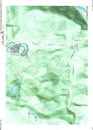 Nová Baňa, Štále - mapa