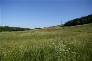 celkový záber, smer J