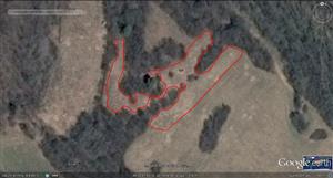 mapa vyznaceneho porastu