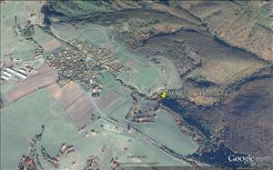 Mapka s vyznačenými hranicami TML_6510_144_Budiná