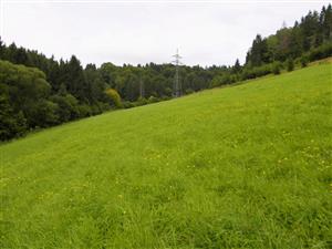 pohlad na nizsie polozenu lokalitu od juhozapadu