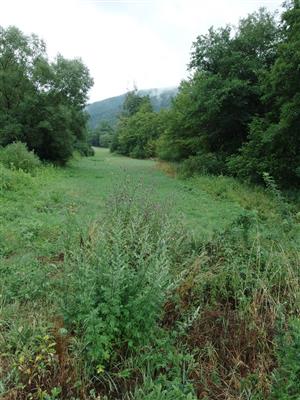 pohlad na lokalitu z cesty