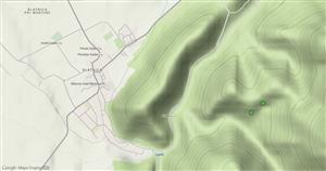 mapa nalezených TMP