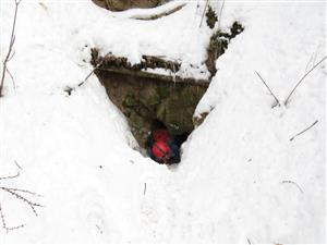 Spodný vchod do bane