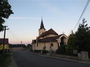 Pohľad na kostol