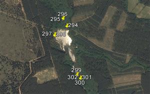 Distribúcia pobytových znakov
