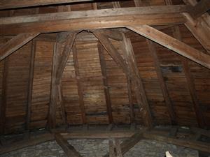 podkrovie kostola Divina