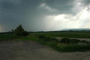 Prichádzajúca búrka, pohľad na hornú časť TML 