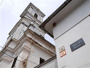 veža evanjelického kostola