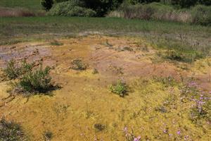 plochy s intenzívnym ukladaním pramenitu