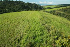 pohľad na J časť lokality