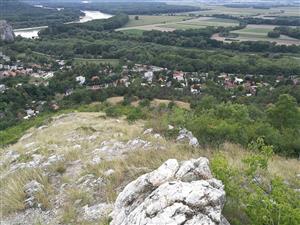 tretia smýkaná plocha, J a JV orientované svahy nad Devínom