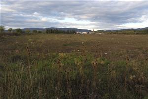 rozoraná severná časť TML