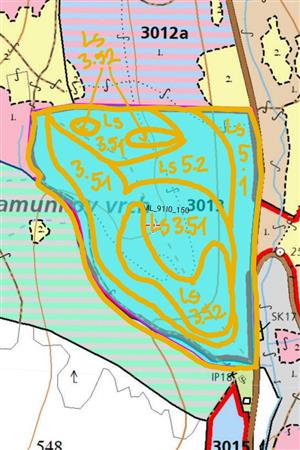 náčrtok s umiestnením biotopu