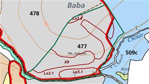 mapa biotopu
