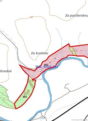 mapa biotopu