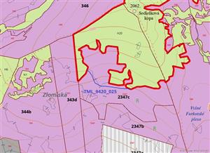 mapa biotopu