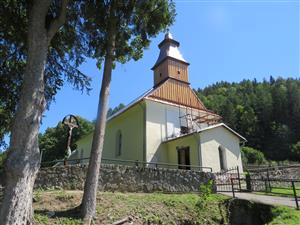 pohľad na TML kostol vo Vrícku