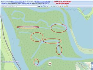 Mapa s výskytom rana ridibunda