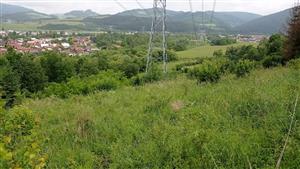 Pohľad na lokalitu smerom k dedine