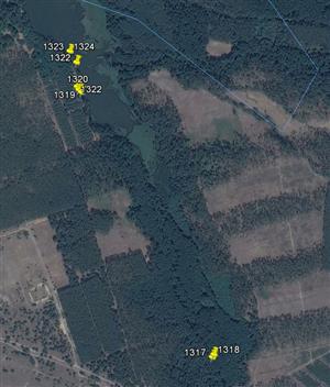 Distribúcia pobytových znakov