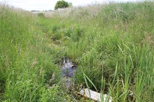 zvyšková voda v úseku pod pumpou