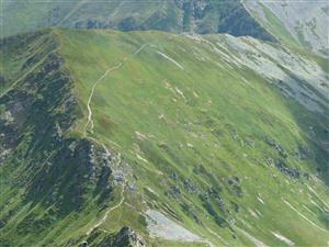 Pohľad na TML´zo sedla