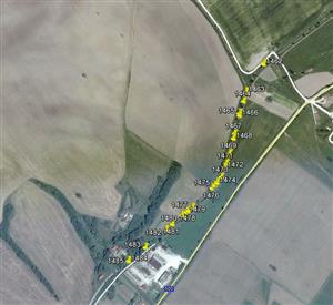 Distribúcia pobytových znakov