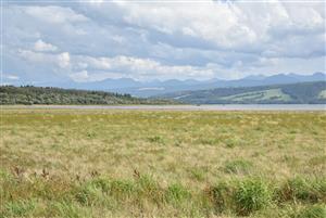 Pohľad na vodnú hladinu v centrálnej časti VN - mimo TML.