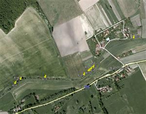 Distribúcia pobytových znakov