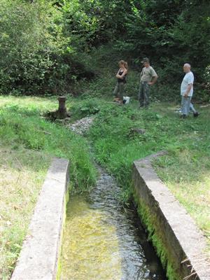 Odtokový žľab