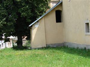 severná stran kostola