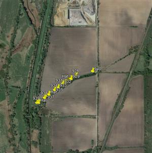 Distribúcia pobytových znakov
