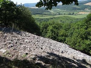 Pohľad na TML zo severného okraja lokality