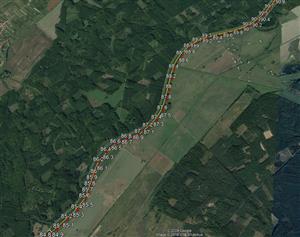 Distribúcia pobytových znakov