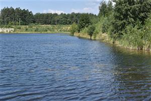 Celkový pohľad na lokalitu štrkovisko Batizovce