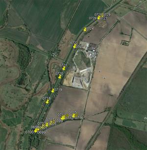 Distribúcia pobytových znakov