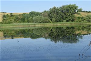 Chrámec, pohľad na vodnú nádrž