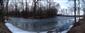 Celkový pohľad na TML Veľký les, JV rybníček, foto: 26.1.2022, J.Lengyel.