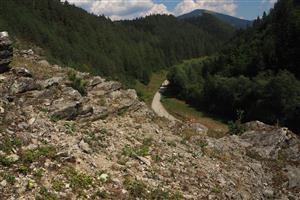 Pohľad na lokalitu smerom na Lysec.