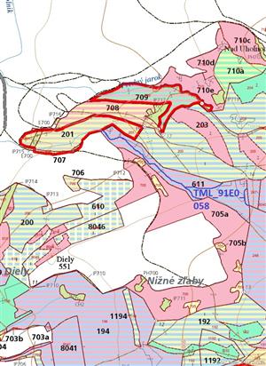 mapa biotopu