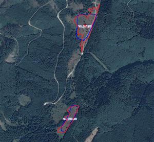 mapa, TML_6230_358 zabera aj uzemie navrhovanej TML_6230_359 (boli zbytočne dve),tu nahradil na vrchole Malej Magury.